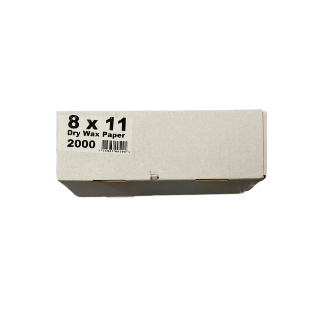 Prolinc - Dry Wax Paper 8"X11" - 2000CT