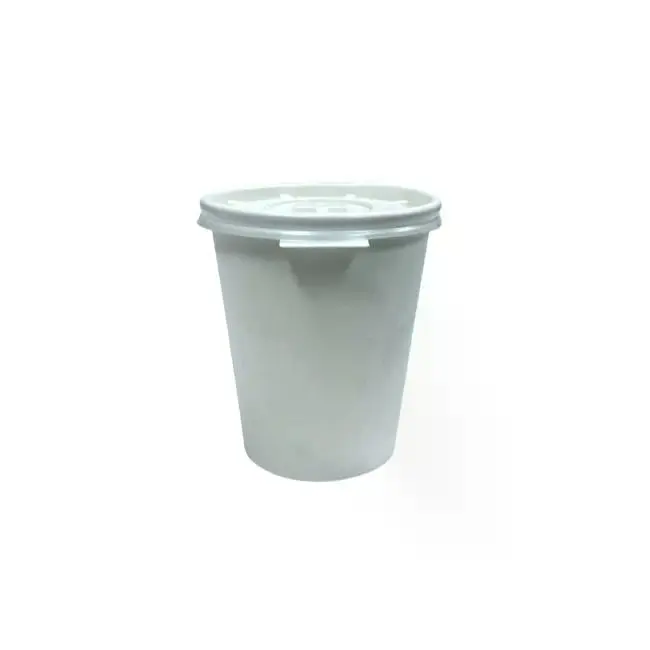 GM-Fold Lid for 8oz Hot Cup-White -20X50 CT
