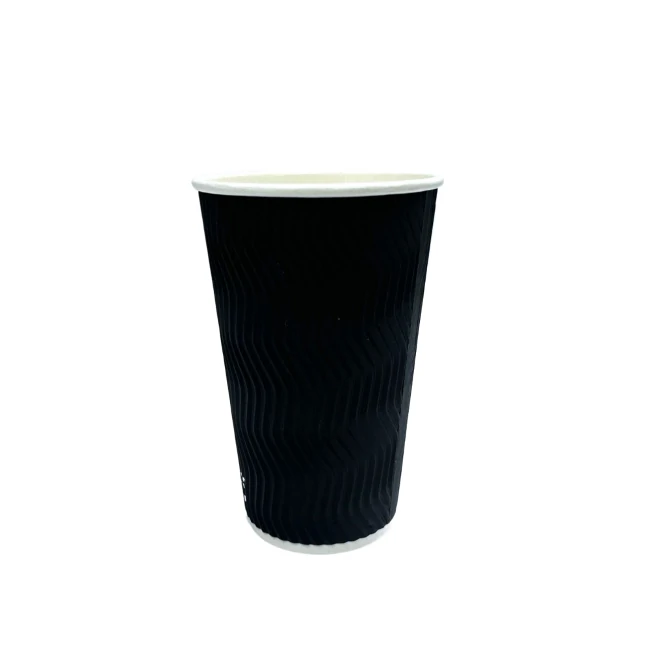 Golden Maple - 10oz Ripple Wall Paper Cups - 500ct/CS
