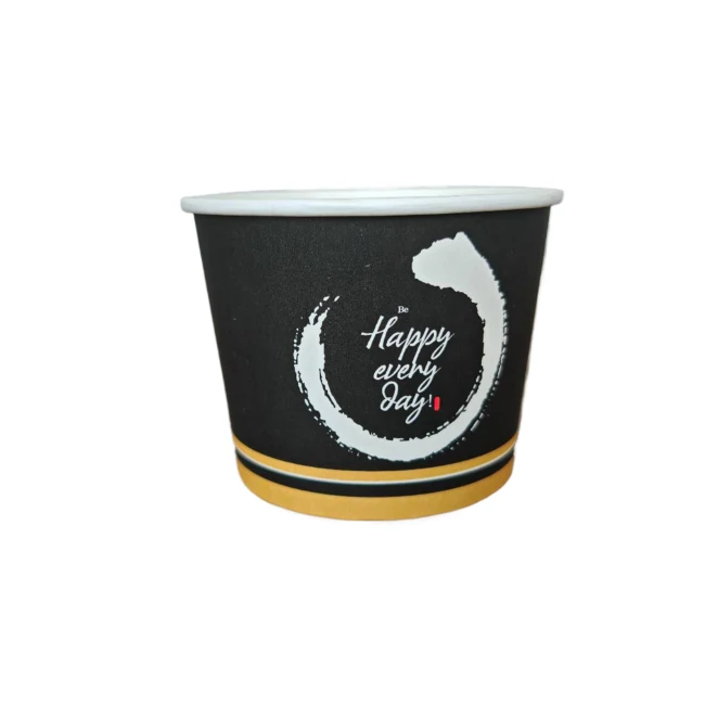 Golden Maple - 16 oz Paper Soup Container - Printed - 1000ct/CS