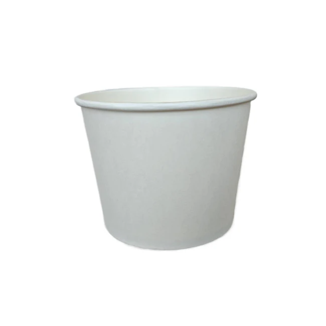 GM - 24oz Paper Soup Cups-White-20X25 CT