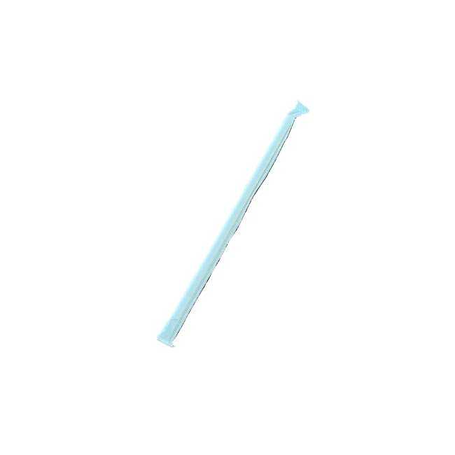 Paper Straw Wrapped - 0.4X8.5 - 250 CT/CS