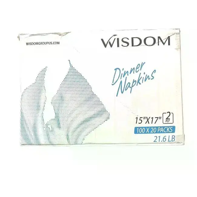 Napkin-DN202（ND210)-15"X16.5"-2 Layer - 20X100CT