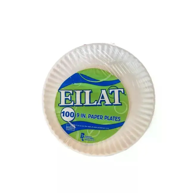 Eliat - Pizza Plate White 9" Uncoated