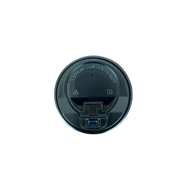 GM-Dome Sip Lid for 10-20oz Hot Paper Cups-Black -20X50 CT