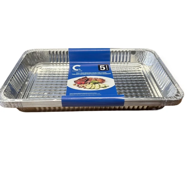 Chartland - Foil Full Size Medium - Aluminium Steam Pan - Little Packing - 10X5 ct/CS