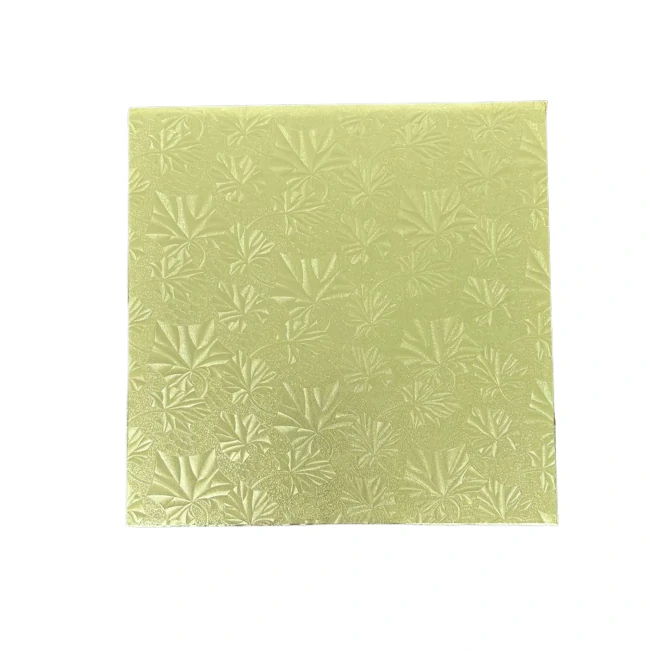 Enjay - 1/4 Foldunder Square Gold 12" - 24CT