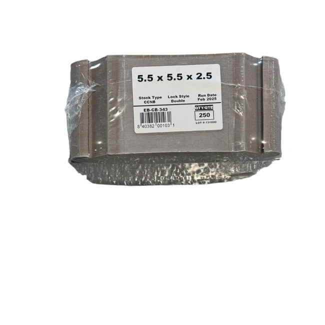 Cake Box - 5.5"X5.5"X2.5" [EB-CB-343] - 250CT