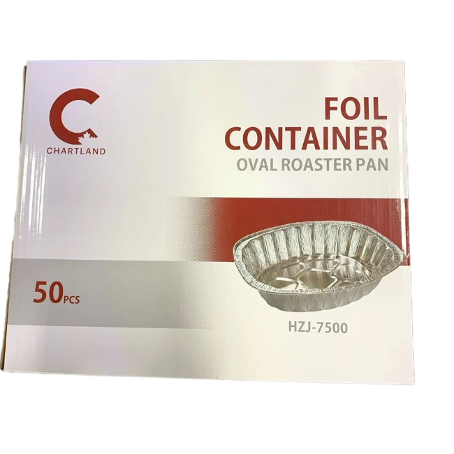 Chartland - Roaster Pans/Oval Pan - HZJ - 7500 - 50 ct/CS