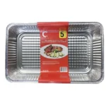 Chartland - Foil Full Size Deep - Aluminium Steam Pan - Little Packing -10X5 ct/CS