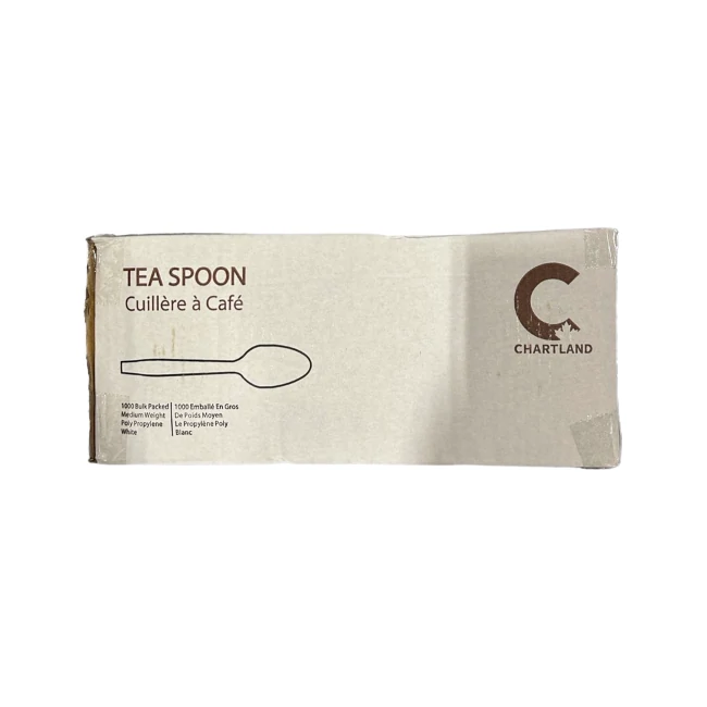 Chartland - Compostable Plastic Tea Spoon - 1000 CT/CS