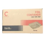 Chartland - Foil Half Size Deep - Aluminium Steam Pan - Little Packing - 10X10 ct/CS