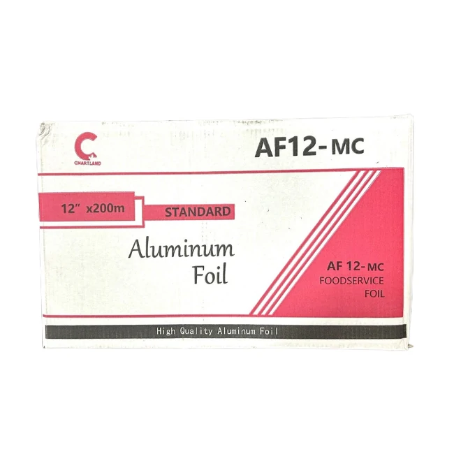 Chartland - Foil -12" Aluminum Foil Roll - Standard - 6 Rolls/CS - 12"X200M - HZJ1220