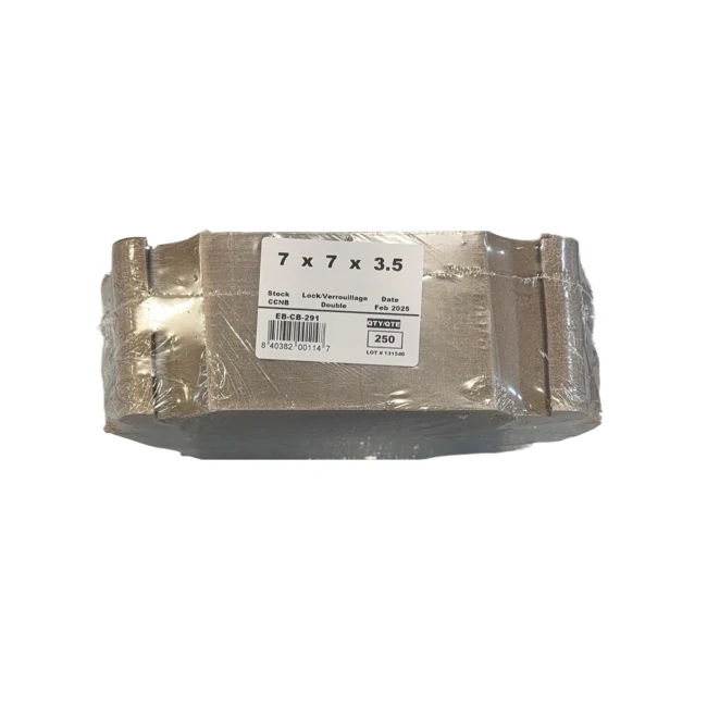 Cake Box - 7"X7"X3.5" [EB-CB-291] - 250CT