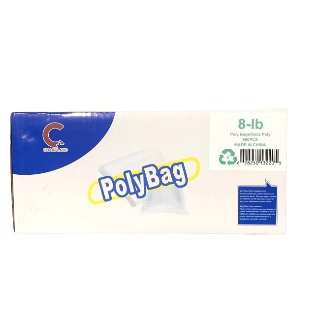 Poly Bag - 8 lb - 500ct/Cs
