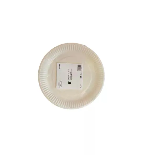Dolce - Pizza Plate White 9" Uncoated