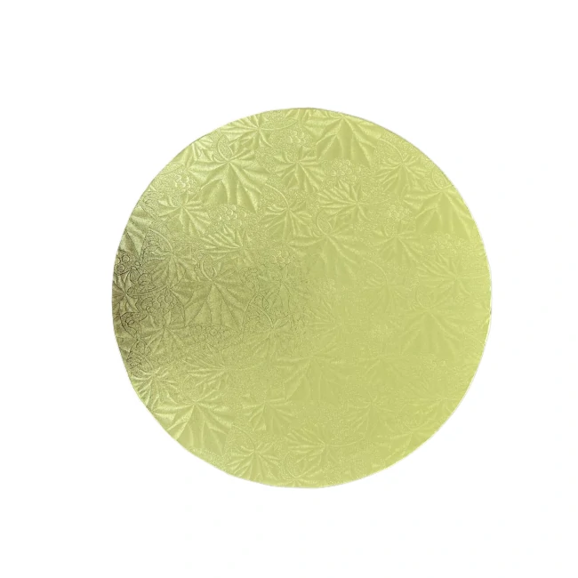 Enjay - 1/4 Foldunder Round Gold 12" - 24CT