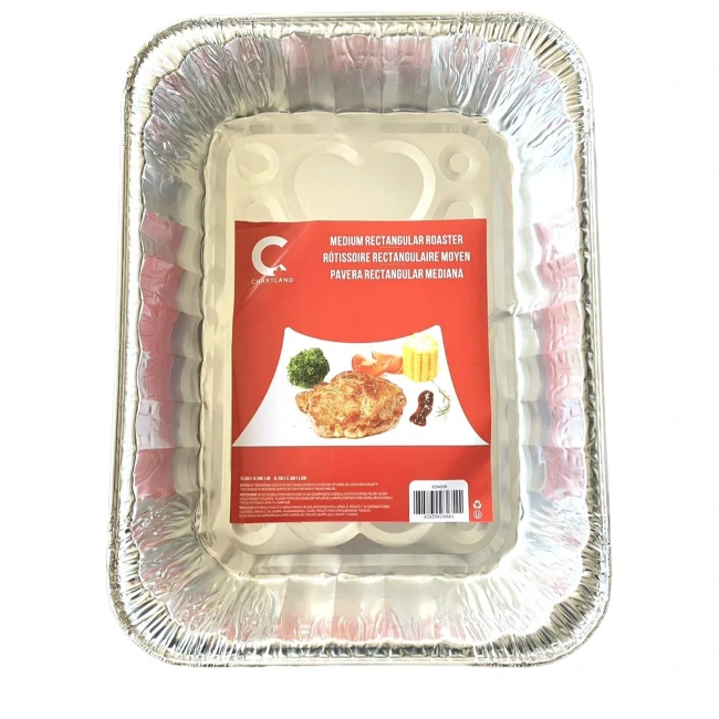 Chartland - Aluminium Rectangle Steam Pan - 4332 - 50 ct/CS