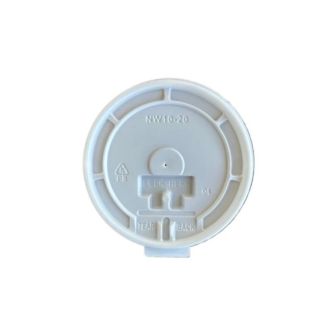 GM - Fold Lid for 10-20oz Hot Cup-White -20X50 CT