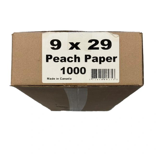 A-One - Peach Paper - 9"X29"- 1000CT