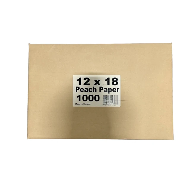 A-One - Peach Paper - 12"X18"- 2X500 CT
