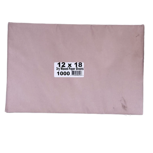 Prolinc - Dry Wax Paper Sheets 12"X18" - DD18/21 - 1000CT