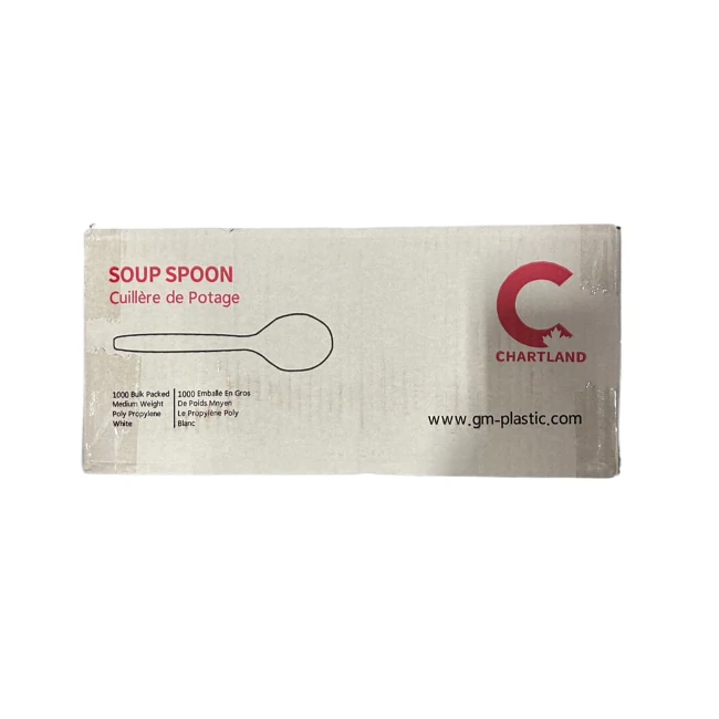 Chartland - Compostable Plastic Soup Spoon - 1000 CT/CS