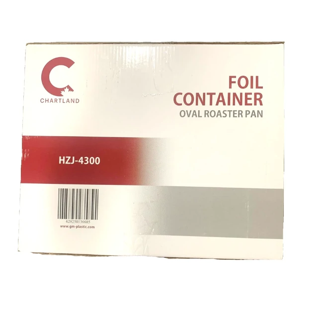 Roaster Pans/Oval Pan - HZJ - 4300 - 100 ct/CS