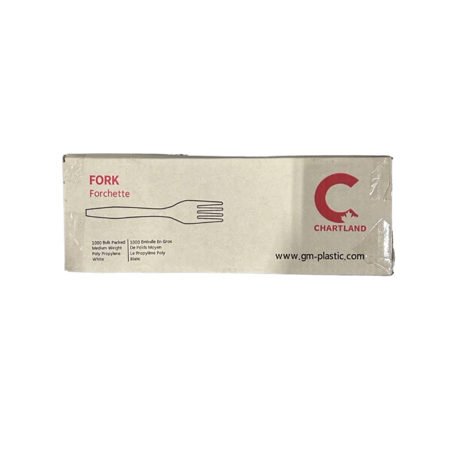 Chartland - Compostable Plastic fork - 1000 CT/CS