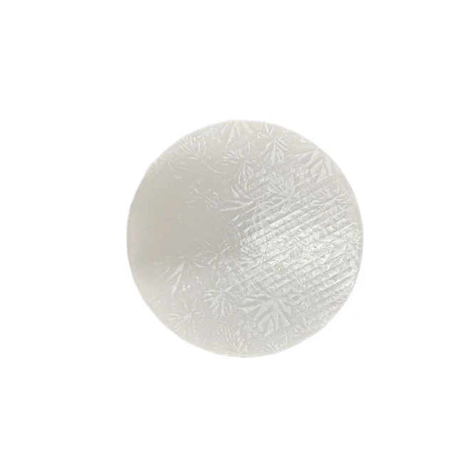 Enjay - 1/4 Foldunder Round White 10" - 24CT