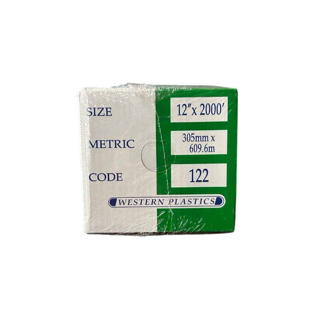 Western Plastic-Foodservice Film Cutter Box - 12"X2000'