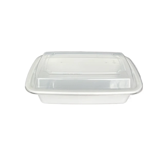 LR-24oz Rectangle Container Combo - 150CT/CS