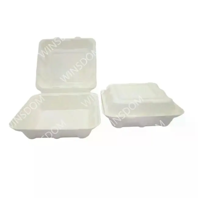 GM-9X9X3-1 Compostable Container - 4X50 CT/CS